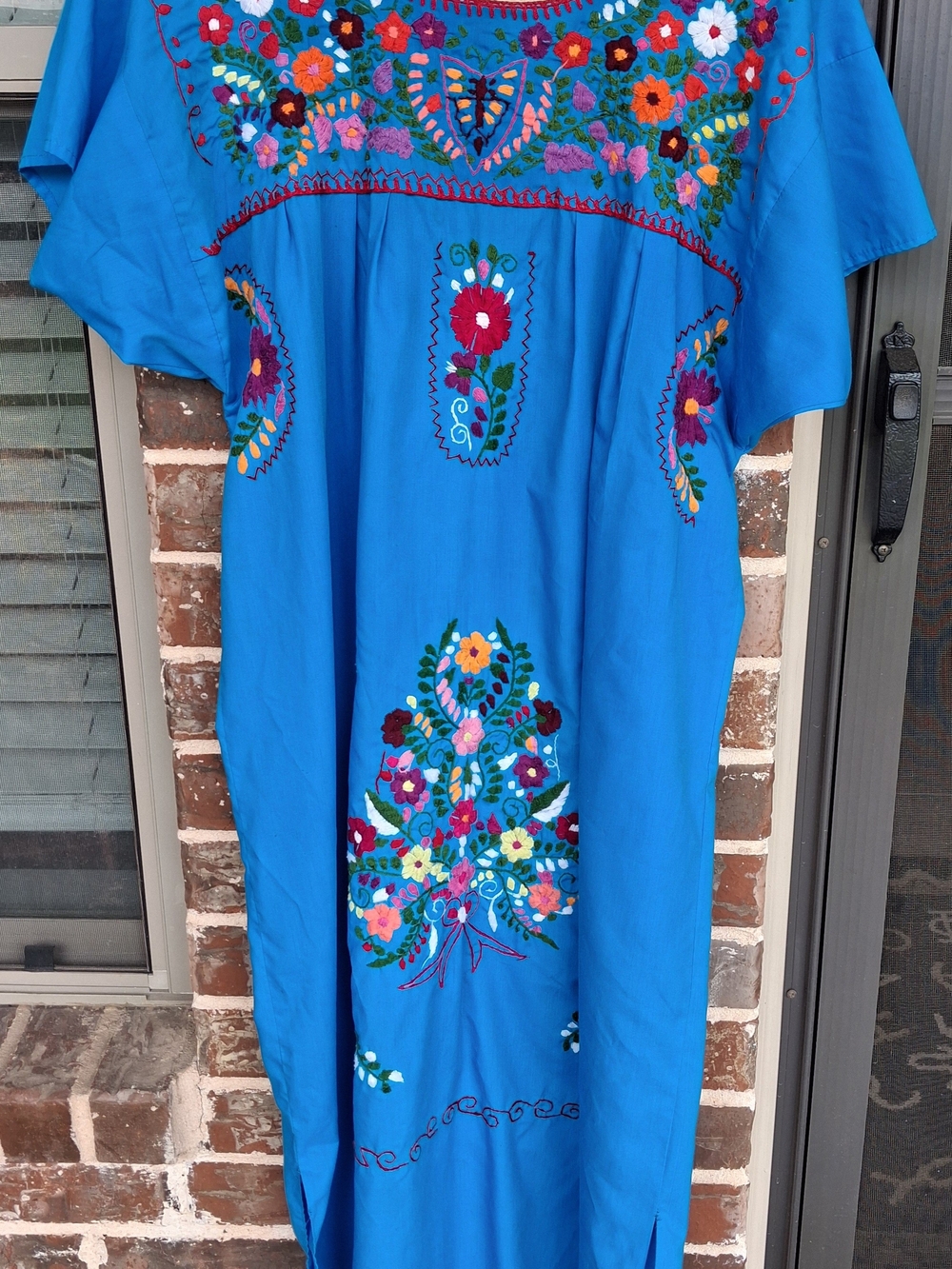 VINTAGE MEXICAN DRESS sz L